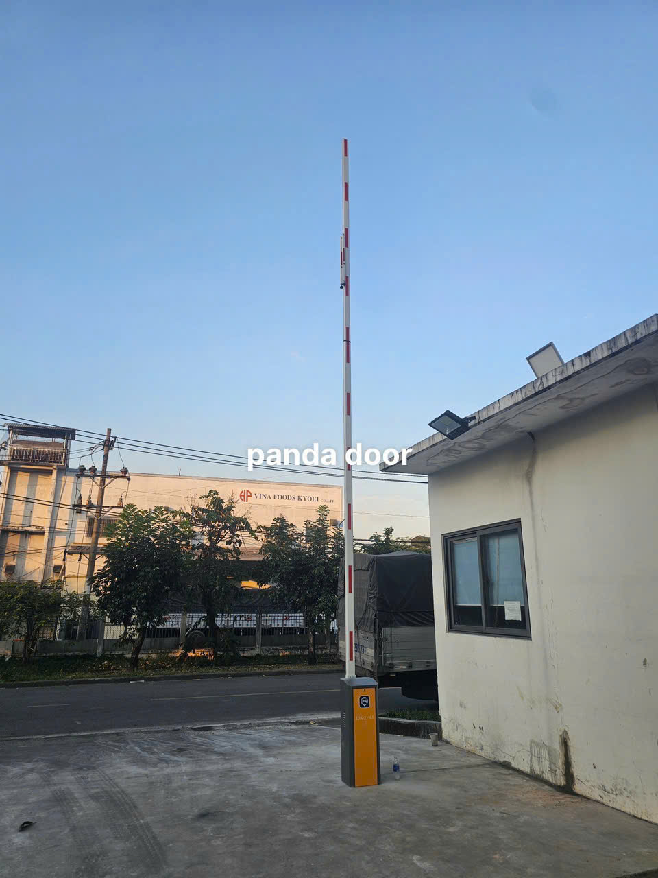  lắp đặt barie tại hà nam 