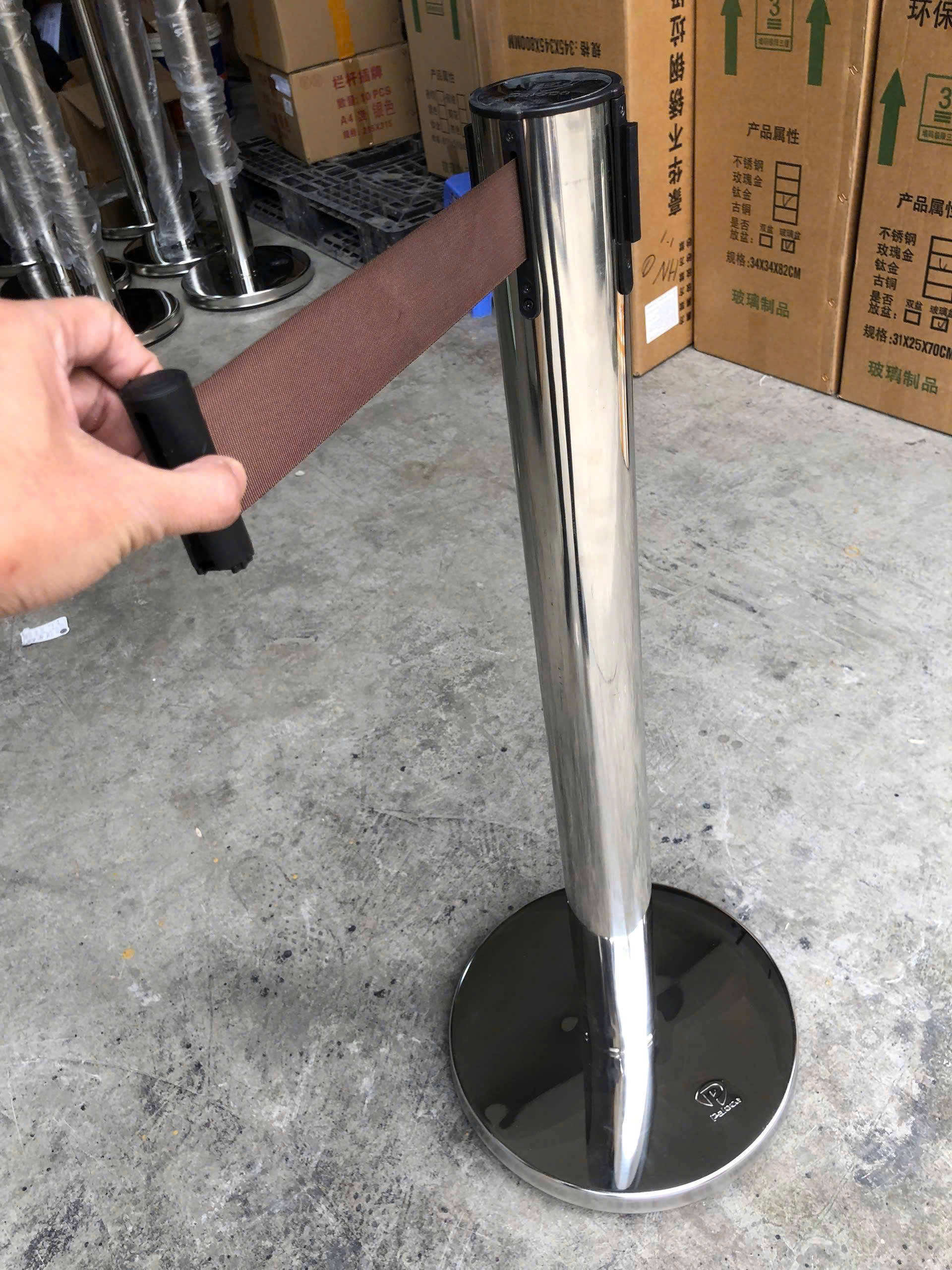 cột chắn inox hà nam